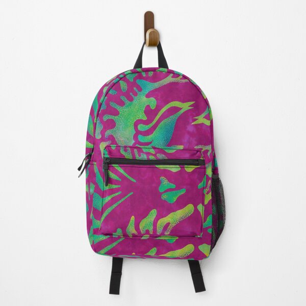 Item preview, Twin Phoenix Crest | Japanese Mythical Birds Pattern – Bold Magenta & Jade Edo Revival designed and sold by Pink&Blue @pink.and.blue_studio.