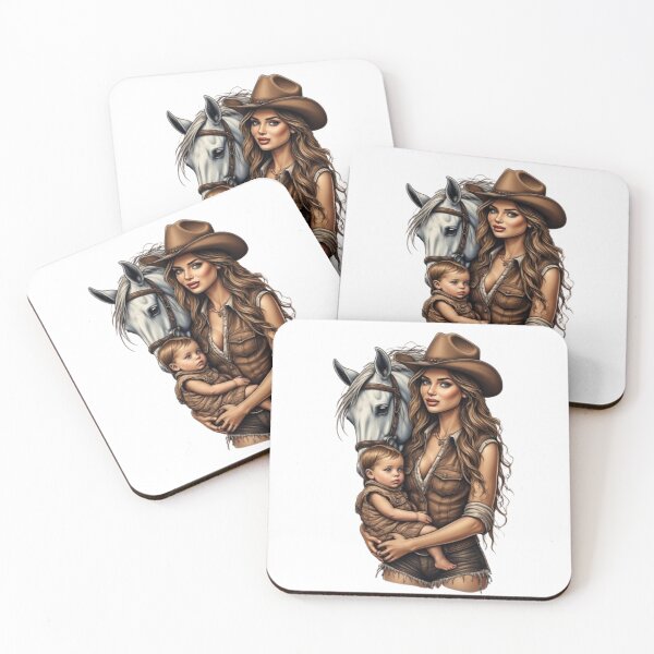 Item preview, Mother and Child Cowgirl designed and sold by CHRIST5000.