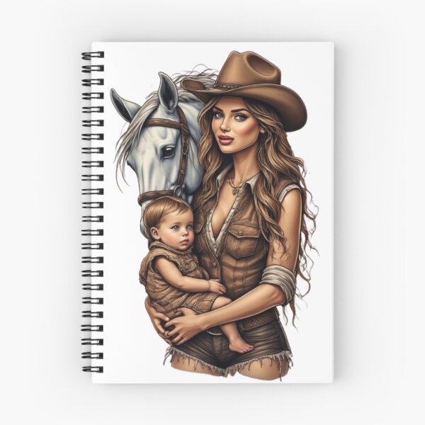Item preview, Mother and Child Cowgirl designed and sold by CHRIST5000.