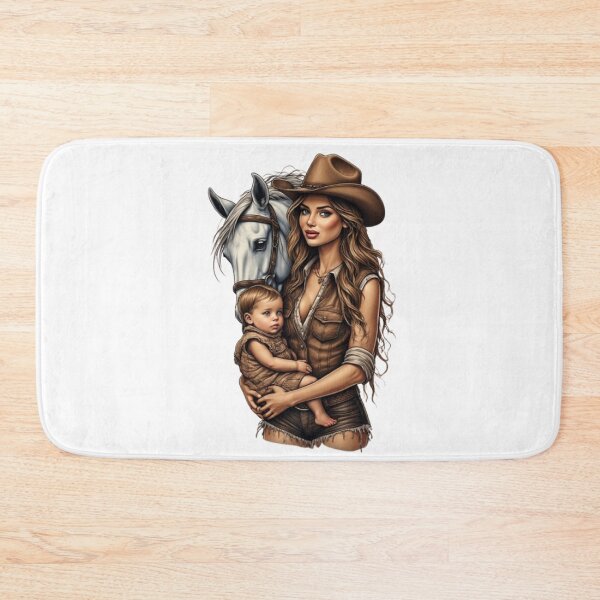 Item preview, Mother and Child Cowgirl designed and sold by CHRIST5000.
