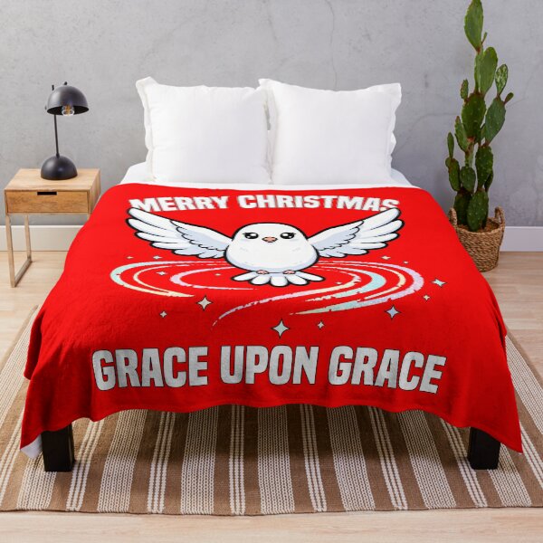 Item preview, MERRY CHRISTMAS - GRACE UPON GRACE designed and sold by KEF Custom.