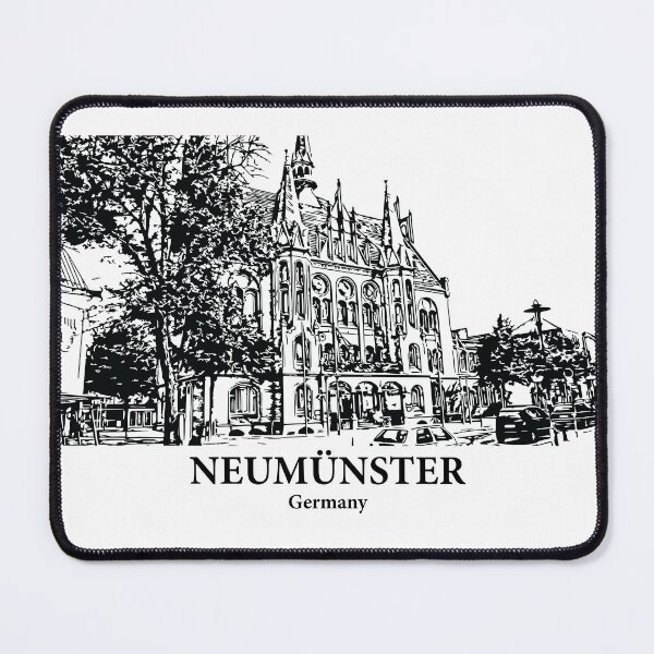 Item preview, Neumuenster - Germany designed and sold by Lakeric Cityscapes.