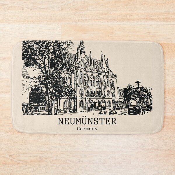 Item preview, Neumuenster - Germany designed and sold by Lakeric Cityscapes.
