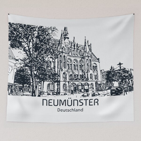 Item preview, Neumünster - Deutschland designed and sold by Lakeric Cityscapes.