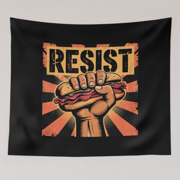 Item preview, Resist Dc Sandwich Thrower Protest designed and sold by dianewatson.