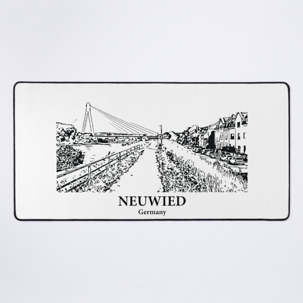 Item preview, Neuwied - Germany designed and sold by Lakeric Cityscapes.