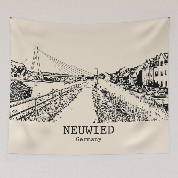 Item preview, Neuwied - Germany designed and sold by Lakeric Cityscapes.