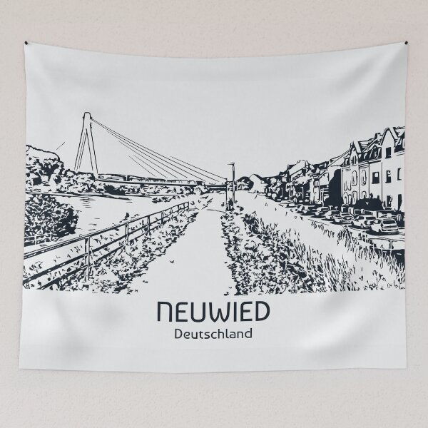 Item preview, Neuwied - Germany designed and sold by Lakeric Cityscapes.