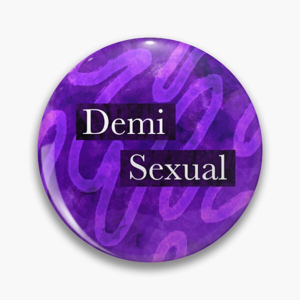 Item preview, Demi-Sexual Purple designed and sold by Queer Media Archive.