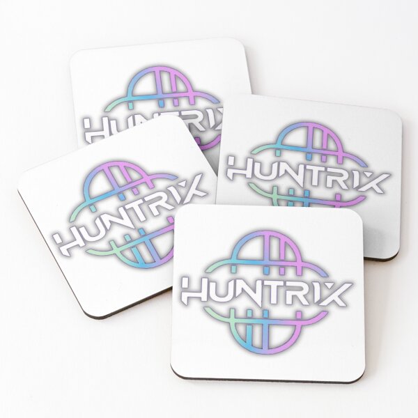 Item preview, Futuristic HUNTRIX Logo Neon Holographic Gaming Aesthetic designed and sold by LiXiCGifts.