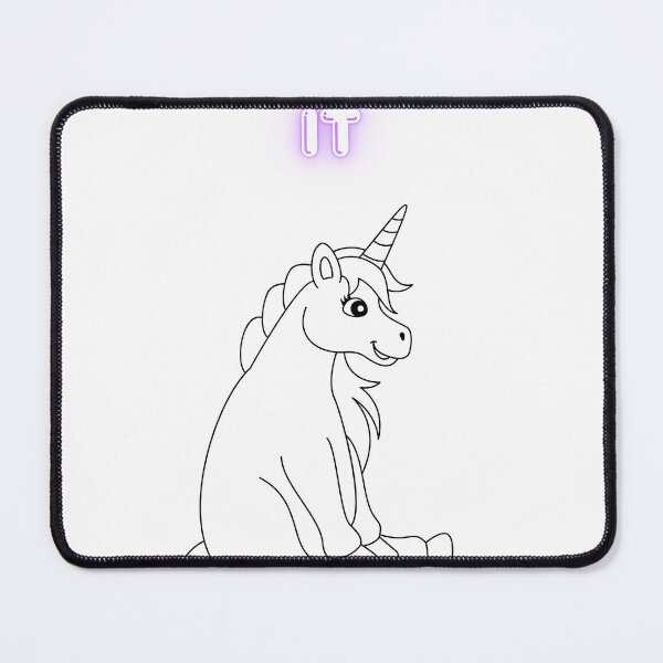 Item preview, Unicorn coloring page designed and sold by VoidCult85.