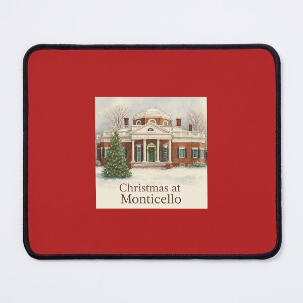 Item preview, Monticello at Christmas — A Virginia Winter designed and sold by Novel Works Studio.