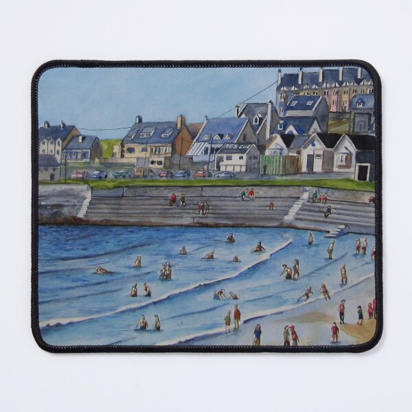 Item preview, Kilkee, County Clare, Ireland. Watercolor, gouache on 30x41cm paper. designed and sold by crowleyronan123.