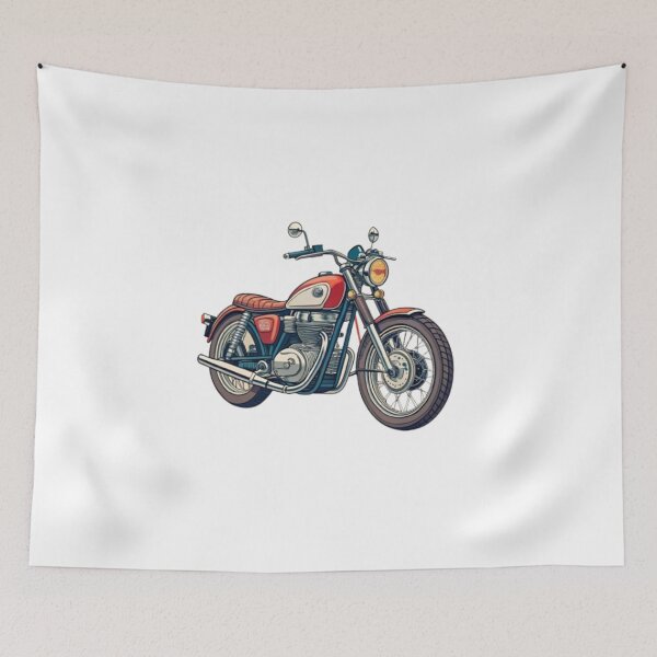Item preview, CLASSIC MOTORBIKE designed and sold by Fabrifrank.