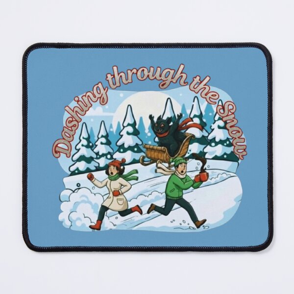 Item preview, Dashing Through the Snow - Festive Mothman Adventure designed and sold by Blaze & Trail Creative.