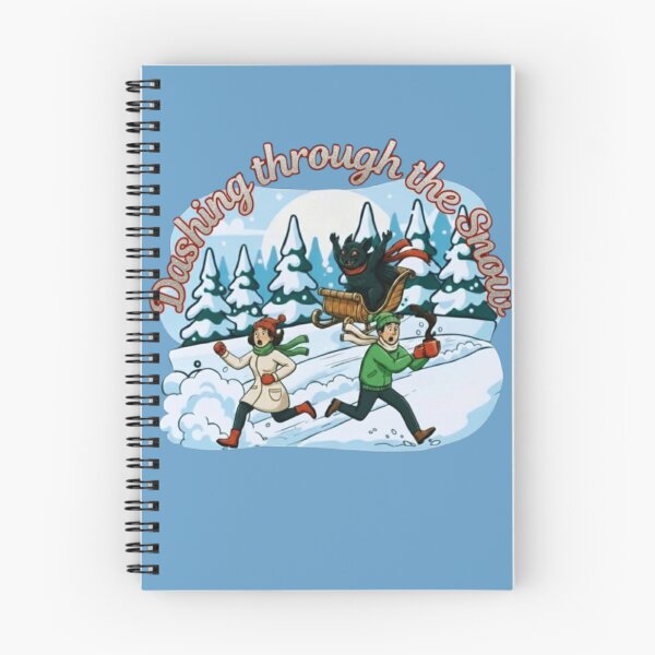 Item preview, Dashing Through the Snow - Festive Mothman Adventure designed and sold by Blaze & Trail Creative.