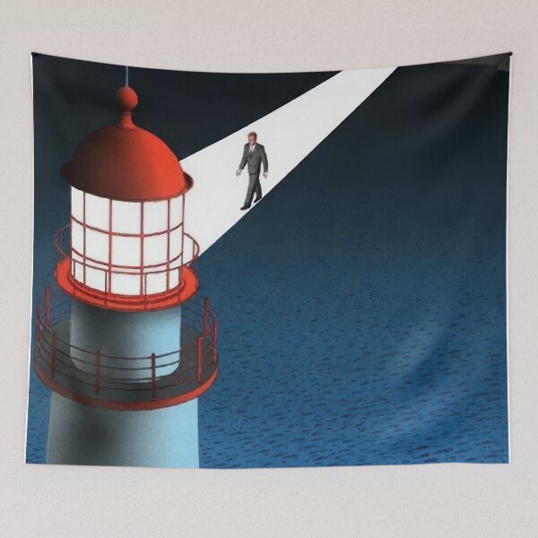 Item preview, Guy Billout Masterpiece – Original High-Quality Surreal Art Design designed and sold by Dahmadlo.