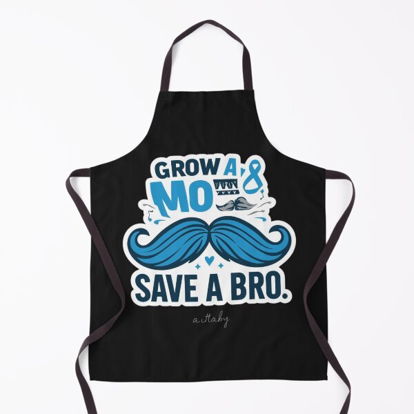 Item preview, Grow a Mo, Save a Bro – Movember Mustache Awareness designed and sold by ZACKLAB.