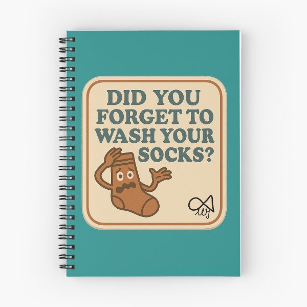Item preview, LaMaisonOfMY NAGGING STICKERS COLLECTION “Did You Forget to Wash Your Socks?” On Green designed and sold by LaMaisonOfMY.