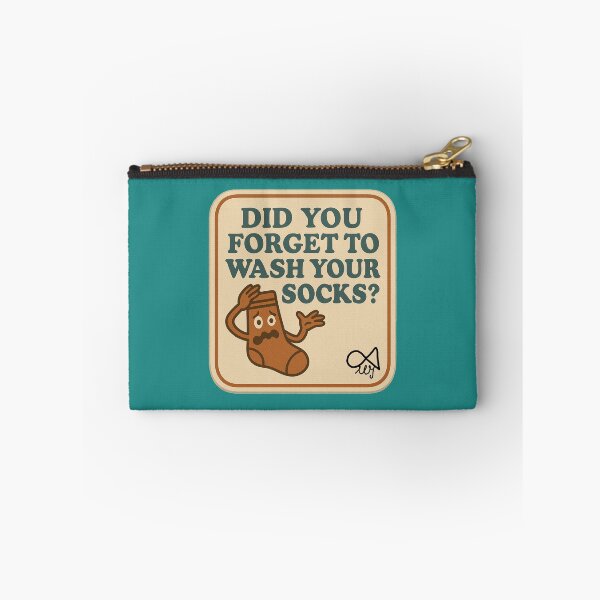 Item preview, LaMaisonOfMY NAGGING STICKERS COLLECTION “Did You Forget to Wash Your Socks?” On Green designed and sold by LaMaisonOfMY.