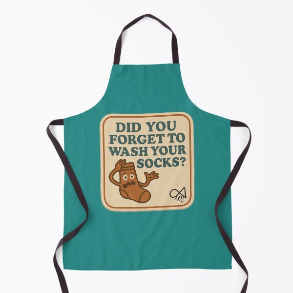 Item preview, LaMaisonOfMY NAGGING STICKERS COLLECTION “Did You Forget to Wash Your Socks?” On Green designed and sold by LaMaisonOfMY.