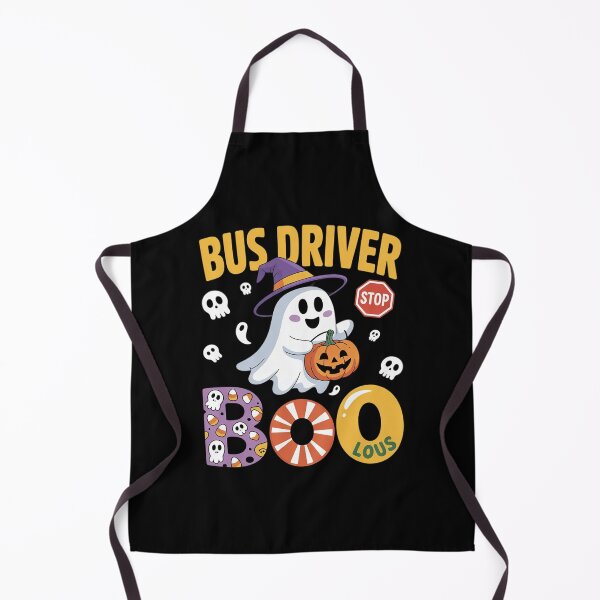 Item preview, Fab Boo Lous Bus Driver Ghost Halloween Costume designed and sold by BeetleMalon.