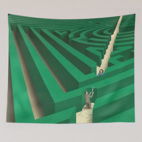 Item preview, Guy Billout Masterpiece – Original High-Quality Surreal Art Design designed and sold by Dahmadlo.