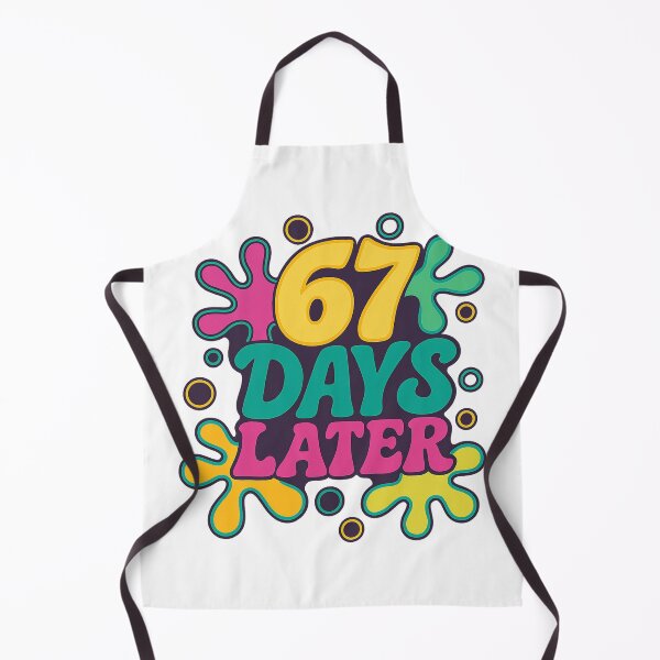 Item preview, Funny 67 Days Later Retro Groovy Colorful 67 Days Later Teacher designed and sold by NeboulaHamra.