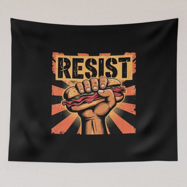 Item preview, Resist Dc Sandwich Thrower Protest designed and sold by kennedycrystal.