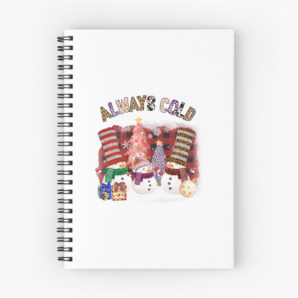 Item preview, Christmas-Always-Cold,  positive slogan, Christmas quote, Happy new year, new beginning, lets forget the past, lets look to the future designed and sold by chipmuckdesignn.