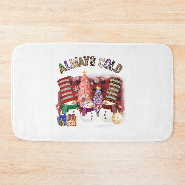 Item preview, Christmas-Always-Cold,  positive slogan, Christmas quote, Happy new year, new beginning, lets forget the past, lets look to the future designed and sold by chipmuckdesignn.
