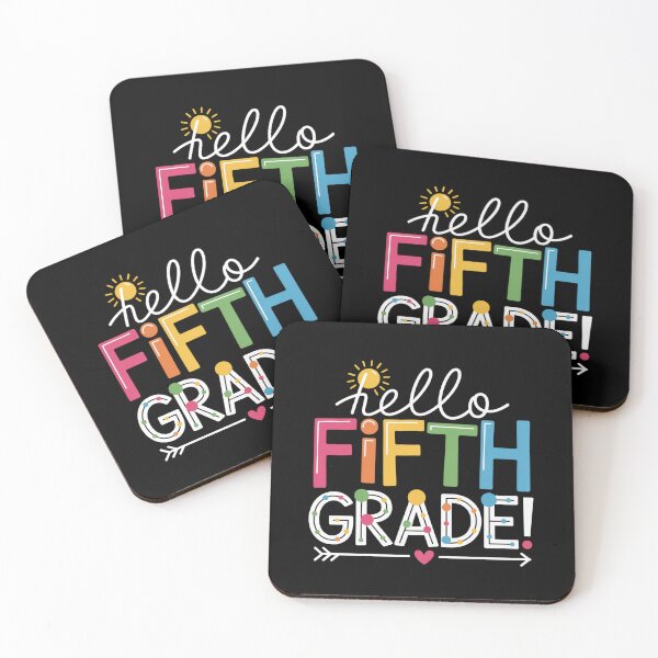 Item preview, Hello Fifth Grade Teacher Student Back To School designed and sold by JonGogue.