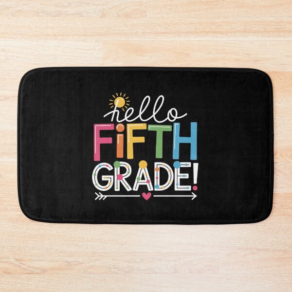 Item preview, Hello Fifth Grade Teacher Student Back To School designed and sold by JonGogue.