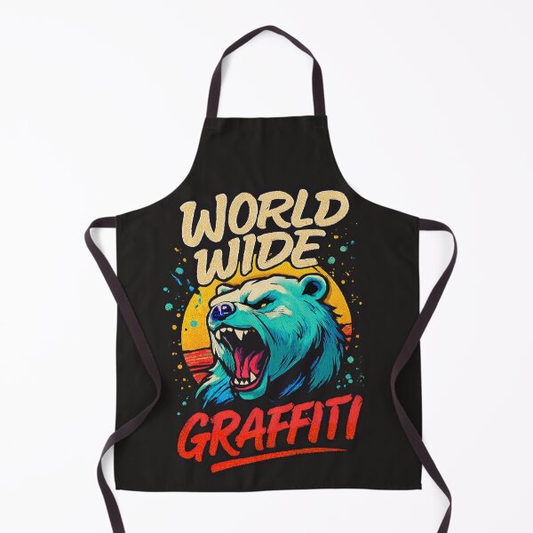 Item preview, “World Wide Graffiti Bear” designed and sold by Thaivi Design.
