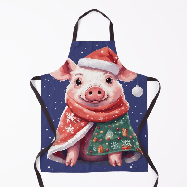 Item preview, Pigs In Blankets And Santa Hat Cute Animal Christmas designed and sold by taiche.