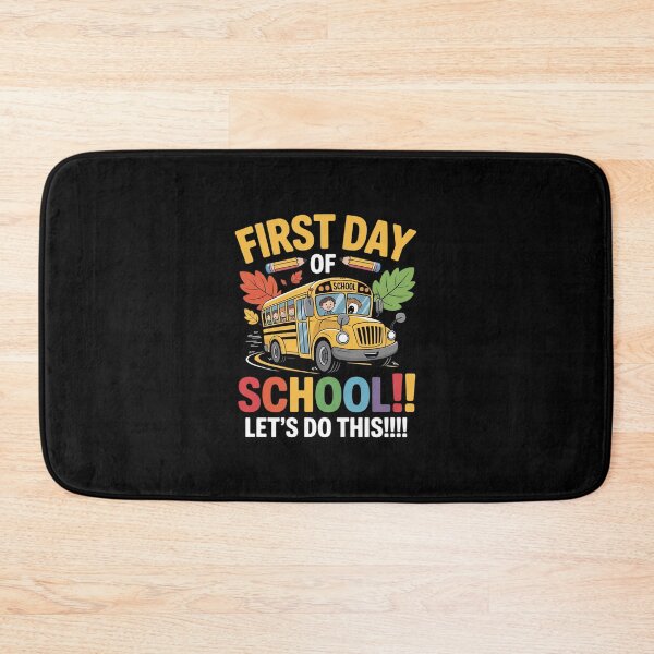 Item preview, First Day of School Bus Driver Kids Teacher Back to School  designed and sold by BeetleMalon.