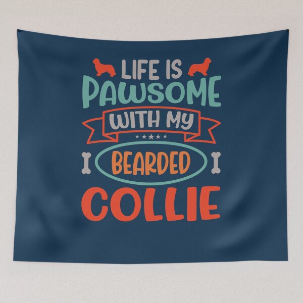 Item preview, Bearded Collie Owner Sticker designed and sold by quantrieutrieu.