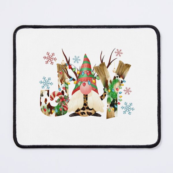 Item preview, Christmas-Joy-Gnome-Santa-Claus, positive slogan, Christmas quote, Happy new year, new beginning, lets forget the past, lets look to the future designed and sold by chipmuckdesignn.