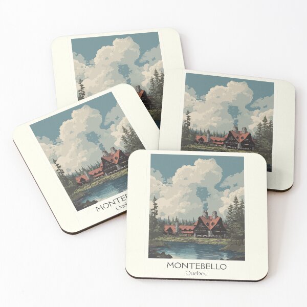Item preview, Montebello Quebec | Grand Rustic Log Lodge Art Print designed and sold by TuncGK.