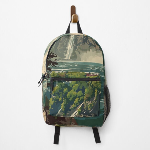 Item preview, Montmorency Falls Quebec | Majestic Waterfall Park Art designed and sold by TuncGK.