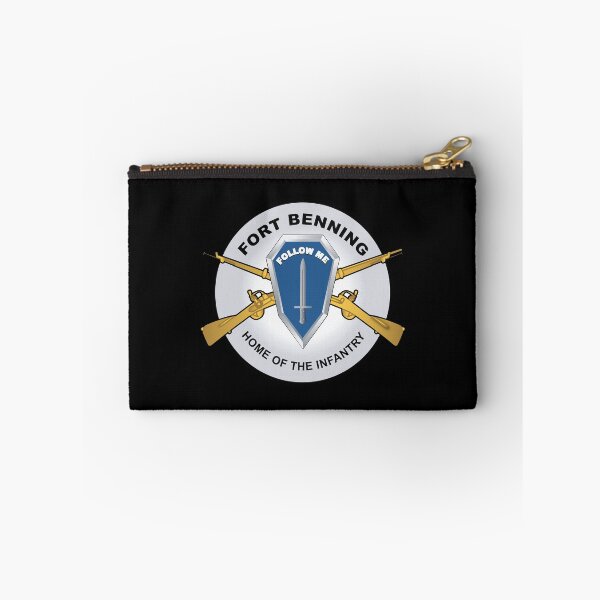 Item preview, Army - Fort Benning, GA - Home of the Infantry - Black & Gold X 300 designed and sold by Military Insignia Products.