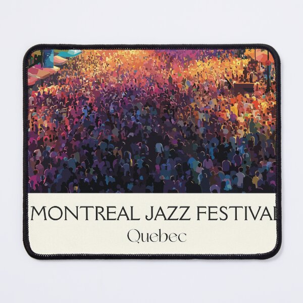 Item preview, Montreal Quebec | Summer Music Festival Nightlife Art designed and sold by TuncGK.