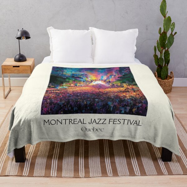 Item preview, Montreal Quebec | Summer Music Festival Nightlife Art designed and sold by TuncGK.