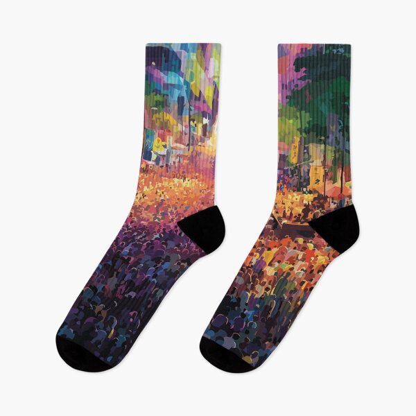 Item preview, Montreal Quebec | Summer Music Festival Nightlife Art designed and sold by TuncGK.