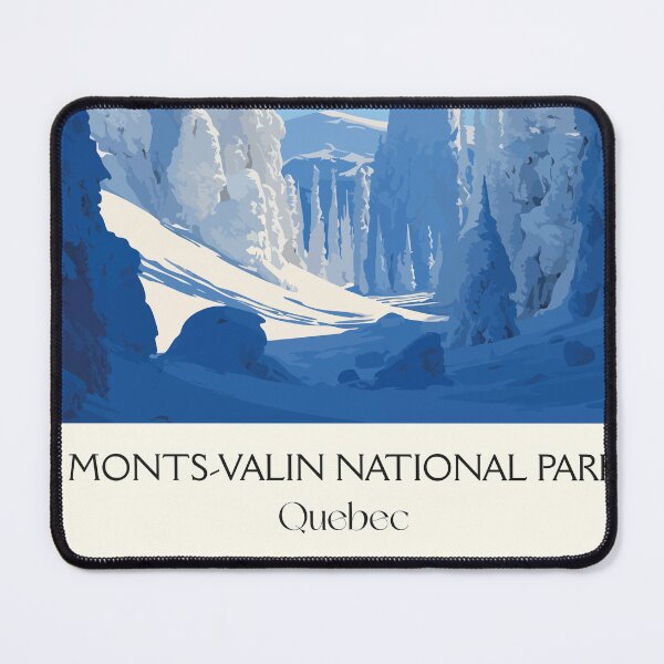 Item preview, Monts-Valin National Park | Valley of Phantoms Winter Art designed and sold by TuncGK.