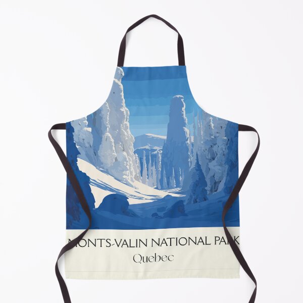 Item preview, Monts-Valin National Park | Valley of Phantoms Winter Art designed and sold by TuncGK.