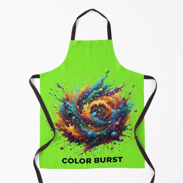 Item preview, Color Burst: Abstract Splash Swirl designed and sold by Original-by-DM.