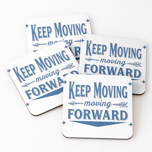 Item preview, Keep Moving Forward – Motivational Quote Design designed and sold by brightnuts.