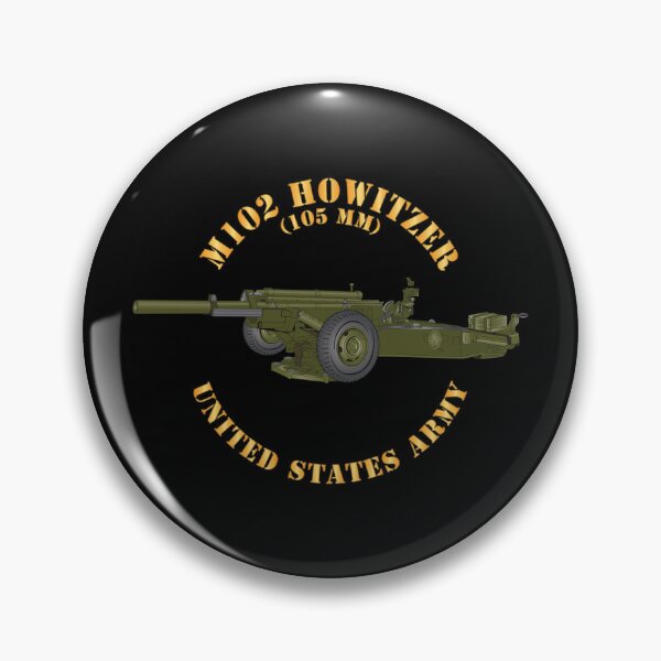 Item preview, M102 Howitzer (105mm) - United states Amy X 300 designed and sold by Military Insignia Products.