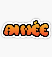 Aimee T-Shirt Sticker